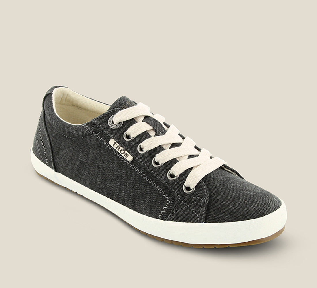 Taos Sneakers Women's Star-Charcoal Wash Canvas